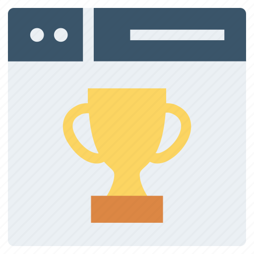 Award, browser, cup, page, web, webpage, website icon - Download on Iconfinder