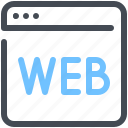 browser, webpage, website