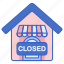 closed, store, web 