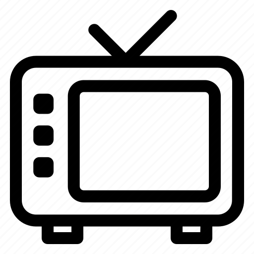 Television, tv, display, cinema, monitor icon - Download on Iconfinder