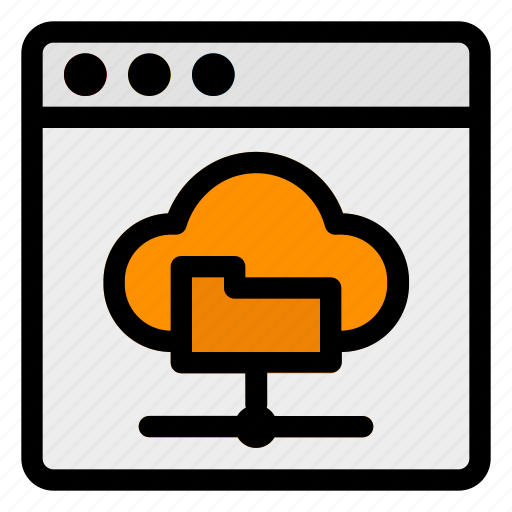 Browser, cloud, database, desktop, folder, interface, website icon - Download on Iconfinder