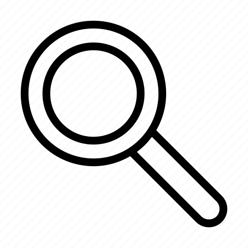 Search, magnifying glass, magnifying, find, magnifier icon - Download on Iconfinder