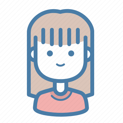 Female, profile, woman icon - Download on Iconfinder