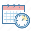 calendar, clock, deadline 