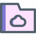 cloud, document, storage, website