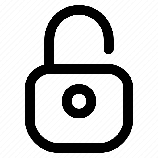 Unlock, privacy, padlock, lock, protection icon - Download on Iconfinder