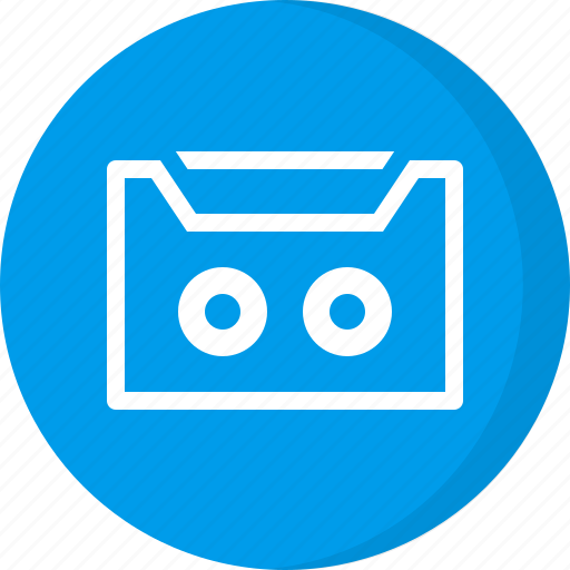 Cassette, cassette tape, multimedia, music, tape icon - Download on Iconfinder