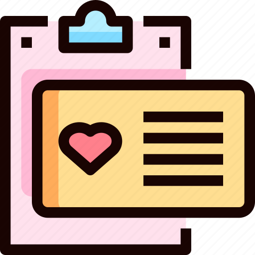 Card, heart, invitation, invite, love, wedding icon - Download on Iconfinder