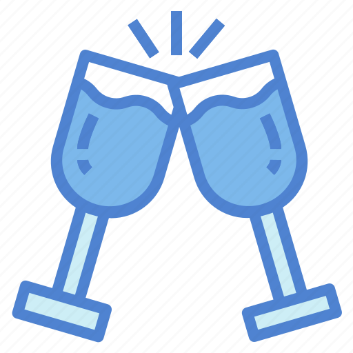 Celebration, cheers, drinks, glasses icon - Download on Iconfinder