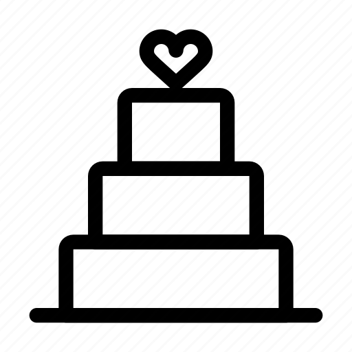 Cake, marriage, reception, wedding icon - Download on Iconfinder