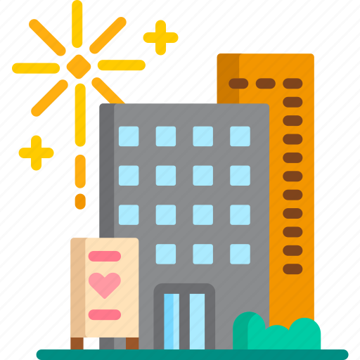 Apartement, architecture, building, construction, hotel icon - Download on Iconfinder