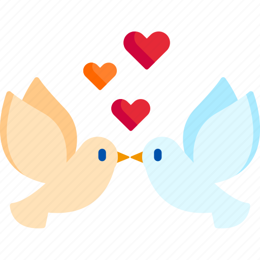 Bird, doves, love, romance icon - Download on Iconfinder