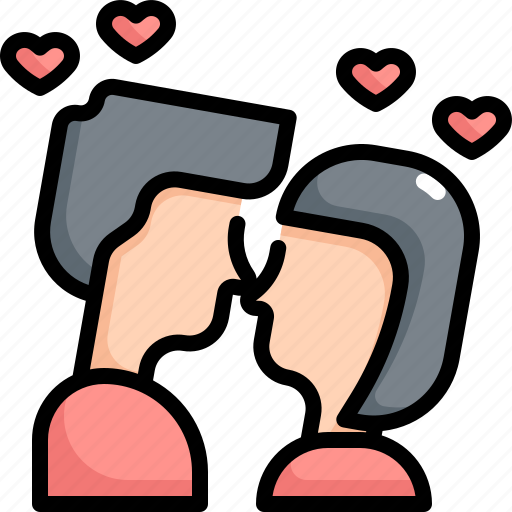 Kiss, love, marriage, romance, wedding icon - Download on Iconfinder
