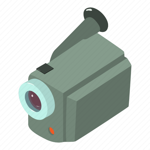 Camera, isometric, lens, logo, object, photo, photography icon - Download on Iconfinder