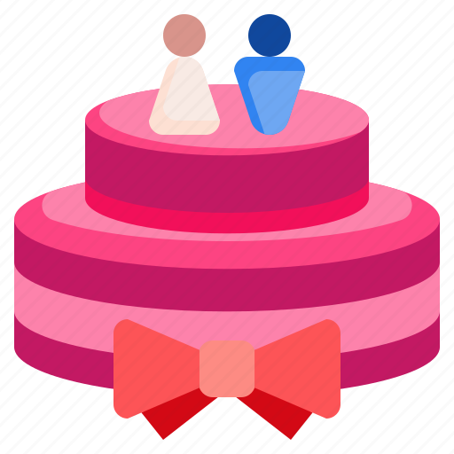 Cake, decoration, food, restaurant, wedding, heart icon - Download on Iconfinder