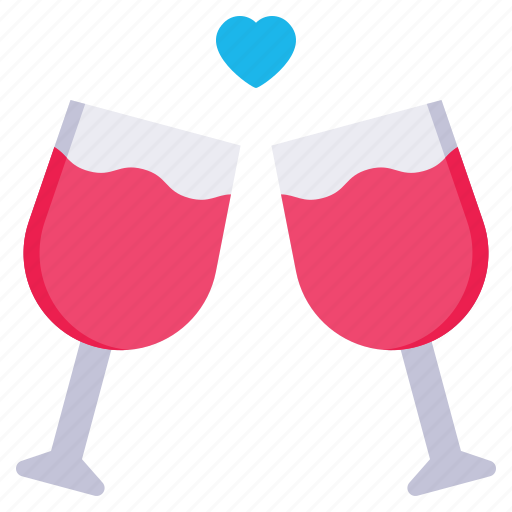Wine, drink, glass, alcohol, beverage, party\ icon - Download on Iconfinder