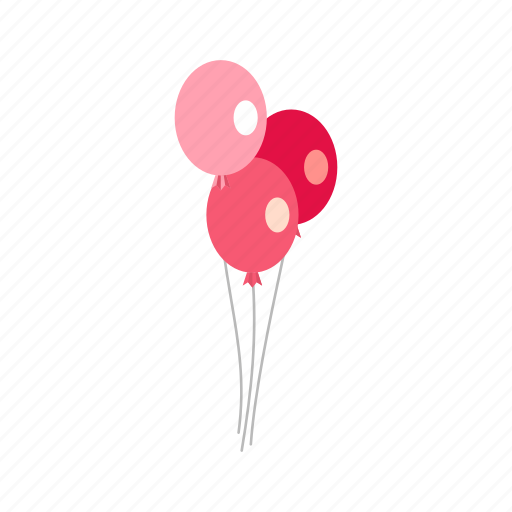 Air, balloons, birthday, celebration, decoration, surprise, three icon - Download on Iconfinder