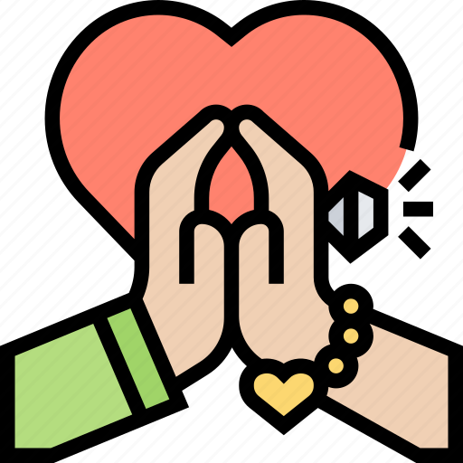 Heart, engagement, ring, fiancee, commitment icon - Download on Iconfinder