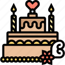 wedding, cake, patisserie, bakery, party