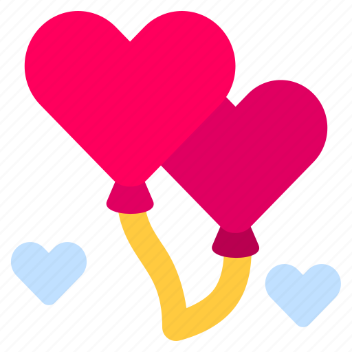 Ballon, ballons, love, heart, decoration icon - Download on Iconfinder