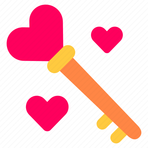 Love, key, heart, door icon - Download on Iconfinder
