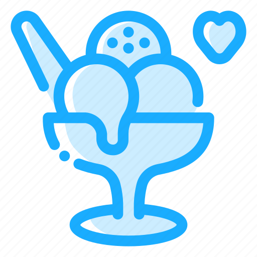 Ice cream, couple, marriage, love, wedding icon - Download on Iconfinder