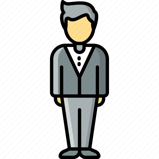 Groom, man, avatar, wedding icon - Download on Iconfinder