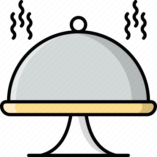 Catering, cloche, food, serving icon - Download on Iconfinder