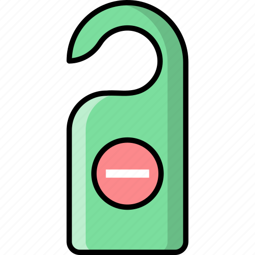 Door, hanger, do not disturb, sign icon - Download on Iconfinder
