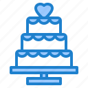 cake, wedding, love, heart, valentine