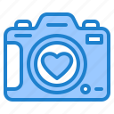 camera, love, photo, heart, photography