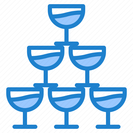 Champange, drink, alcohol, wine, wedding icon - Download on Iconfinder