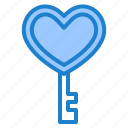 key, love, valentine, heart, wedding