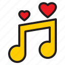 music, love, note, song, sound