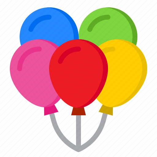 Balloon, congratulations, party, celebration, birthday icon - Download on Iconfinder