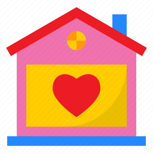 Home, hourse, love, heart, building icon - Download on Iconfinder