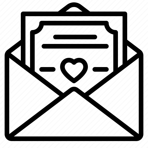 Mail, love, card, wedding, letter icon - Download on Iconfinder