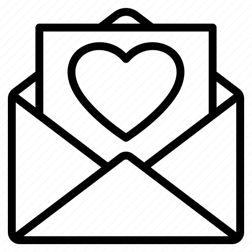 Mail, love, heart, wedding, letter icon - Download on Iconfinder