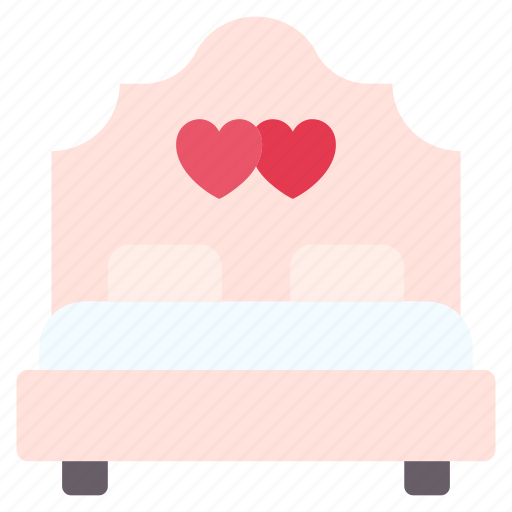 Bed, wedding, double, couple, furniture icon - Download on Iconfinder