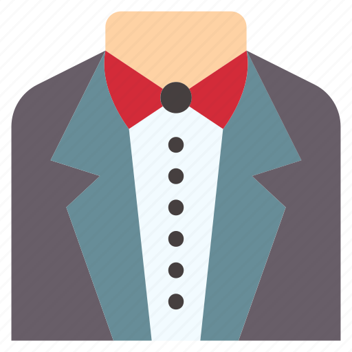 Tuxedo, suit, tie, wedding icon - Download on Iconfinder