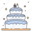 wedding, cake, wedding cake, bakery, dessert, sweet, food, party, birthday cake 