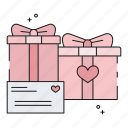 wedding, present, wedding gift, gift, gift box, box, surprise, valentine day, party