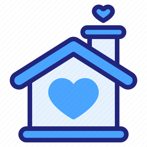 House, wedding, home, love, married, family, estate icon - Download on Iconfinder