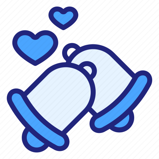 Wedding, bells, hearth, ring, bell, marriage, romance icon - Download on Iconfinder