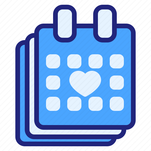 Wedding, calendar, romantic, date, valentines, event, schedule icon - Download on Iconfinder