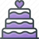 cake, celebration, love, wedding