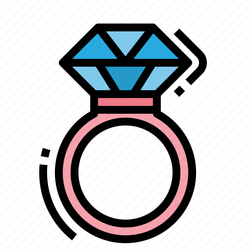 Diamond, engagement, ring, wedding icon - Download on Iconfinder