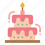 cake, dessert, party, wedding 