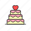 cake, cream, delicious, love, marriage, tart, wedding 