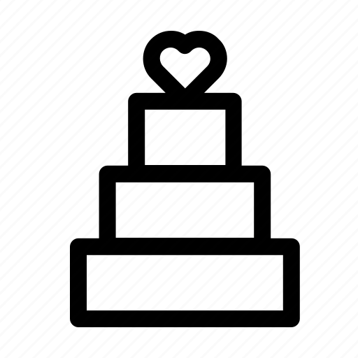 Cake, wedding, love icon - Download on Iconfinder